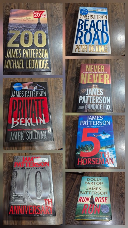 James Patterson Thrillers – Alex Cross, Women's Murder Club, NYPD Red & More! gallery