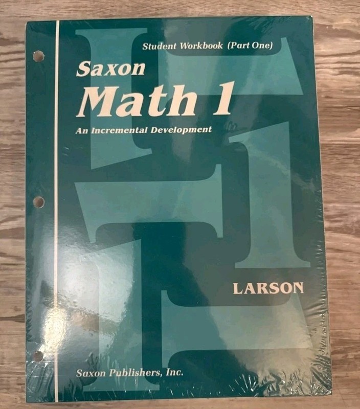 Complete Kit 1994: 1st Edition (Saxon Math 1 Homeschool), LARSON, 9781565770188 gallery