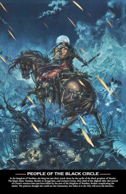 The Cimmerian Vol 2 Sylvain Runberg Robin Recht Robert E. Howard Hardback - NEW gallery