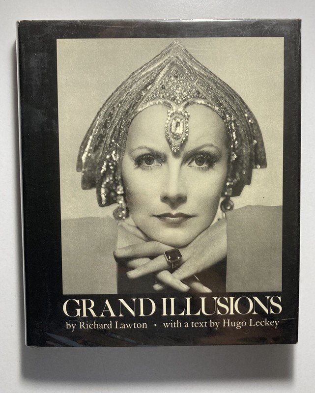 “GRAND ILLUSIONS” Richard Lawton HARDCOVER Hollywood Photo Book w/Clear Cover