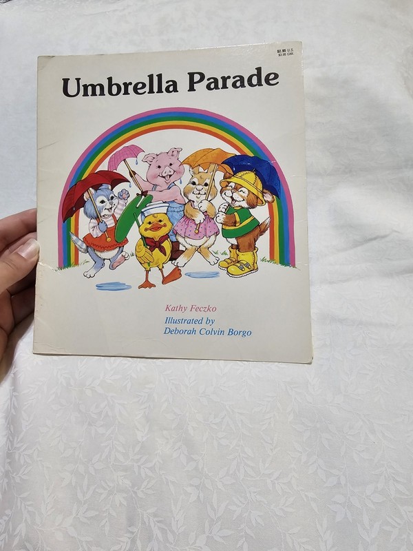 Umbrella Parade by Kathy Feczko (1985, Library Binding)