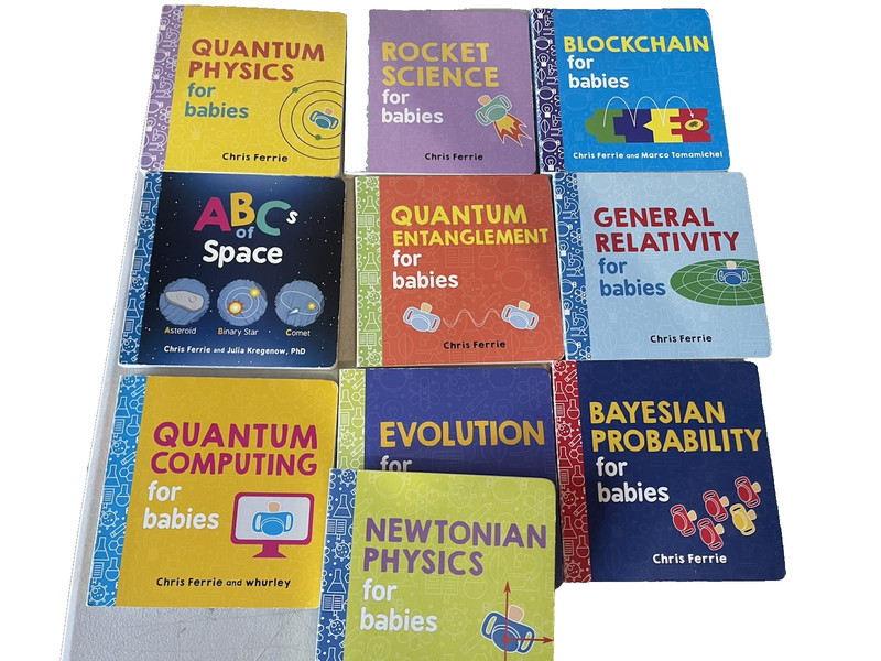 Chris Ferrie Science For Babies Board Books Lot 10