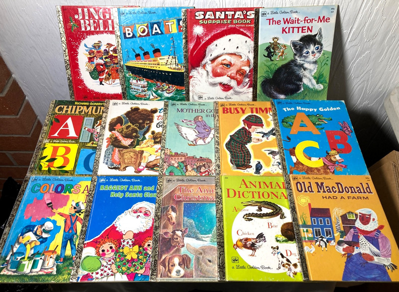 Vintage Original Little Golden Books—Various Titles/Years/Editions—You Choose gallery