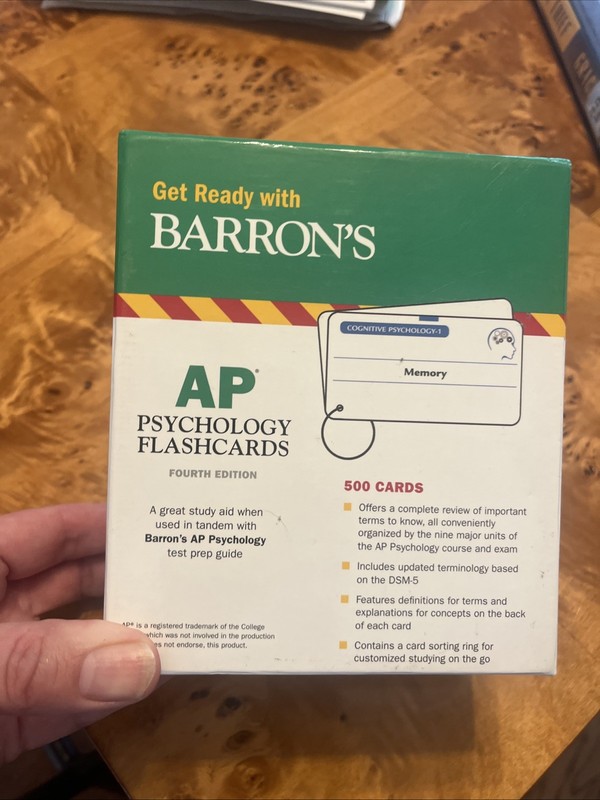 Barron's Ap Prep Ser.: AP Psychology Flashcards by Robert McEntarffer and... gallery
