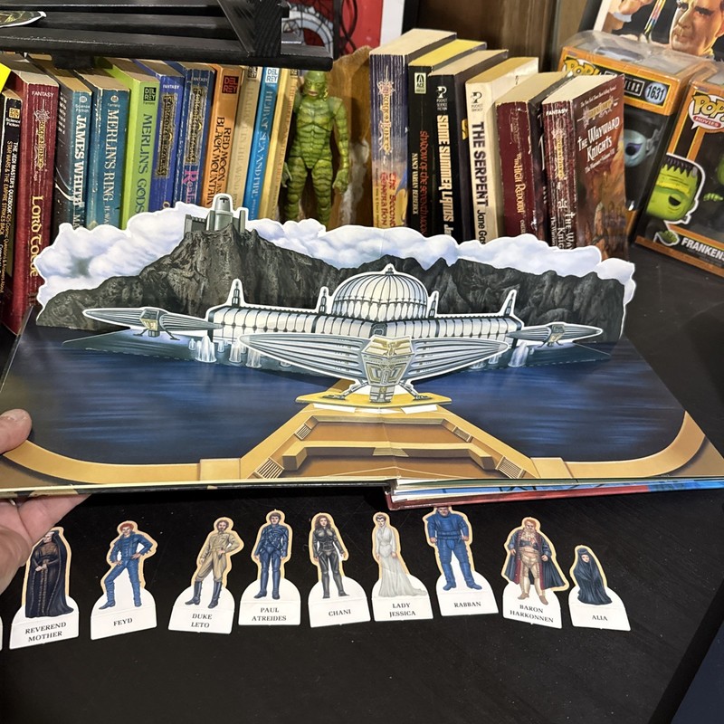 Dune Pop-Up Panorama Book 1984 Frank Herbert David Lynch Maida Silverman Kirk gallery