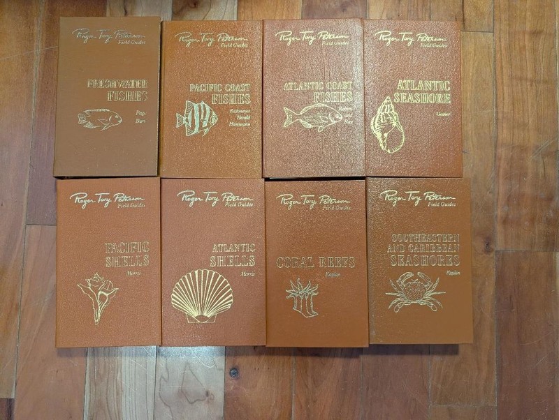 Roger Tory Peterson Field Guides Easton Press 50th Anniv. 39 volumes--VG gallery