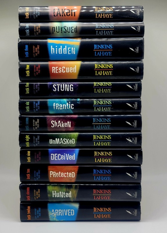 Left Behind Young Trib Force Complete Set 1-12 – Jerry B. Jenkins – HC – VG