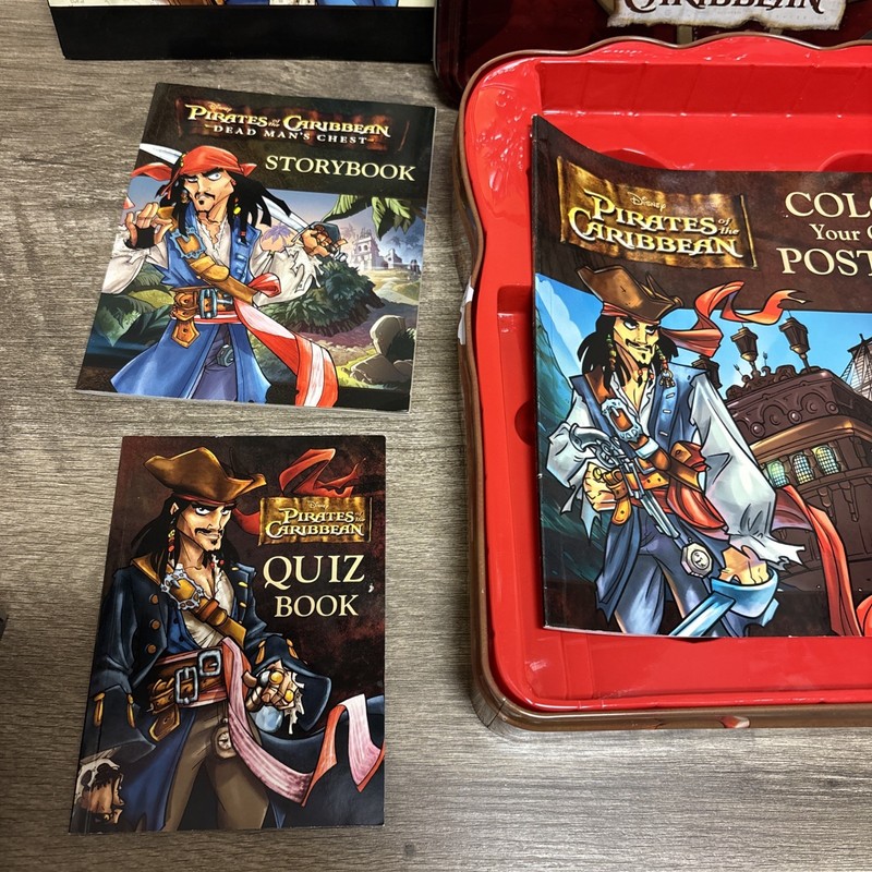 Pirates of the Caribbean Tin: Disney Pirates 2007 Promotional Item Partial Uses gallery