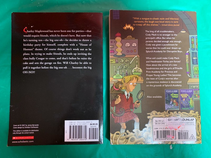 Adventure Chapter books -Frindle/No Talking/Report Card/5th Gr/Locker Rm+ gallery