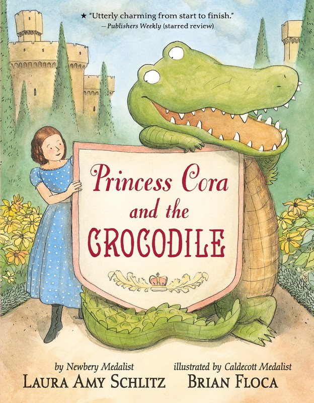 Princess Cora and the Crocodile – paperback Schlitz, Laura Amy|Floca, Brian