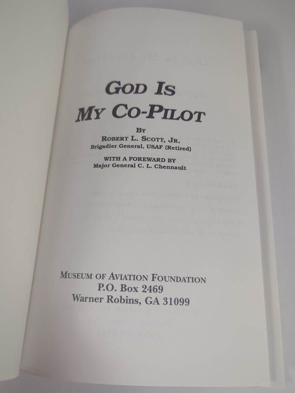 God Is My Co-Pilot, by Robert L. Scott, Jr. (Signed) Museum Of Aviation Edition gallery