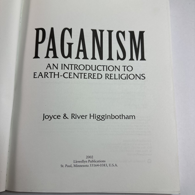 Paganism: An Introduction to Earth-Centered Religions by Joyce Higginbotham 2002 gallery