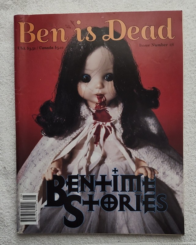 1997 Ben is Dead Zine #28 Fanzine Punk Aaron Cometbus Vaginal Davis Demo Reviews