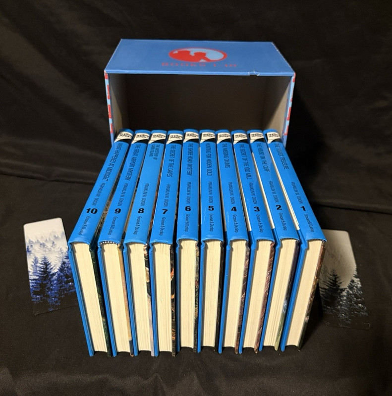 Franklin W. Dixon Hardy Boys Collection 1-10 Hardcover Box Set