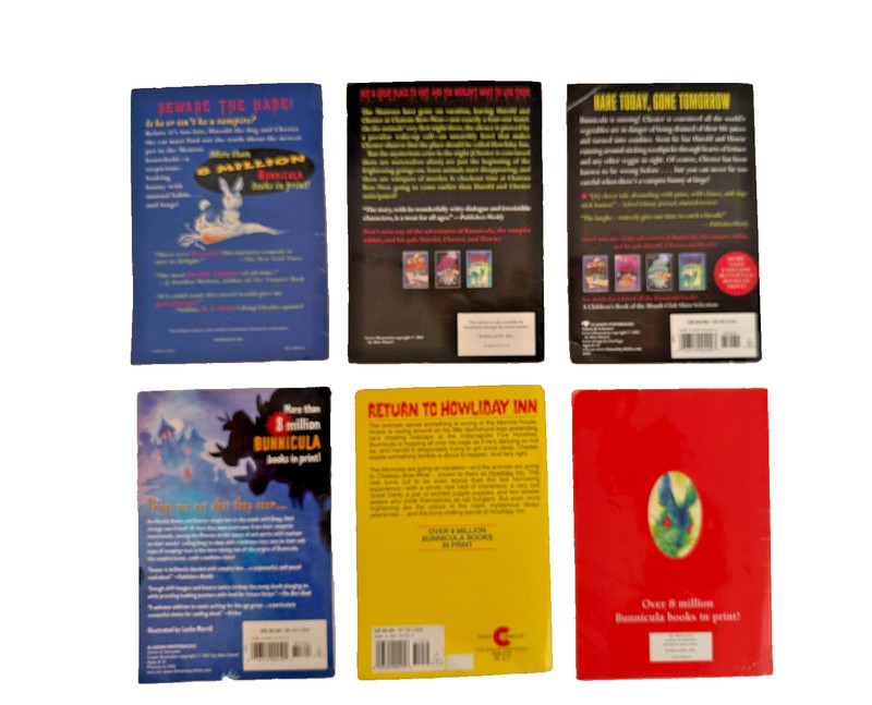 Lot of 12 James Howe Books 8 Bunnicula Books & 4 Sebastian Barth Mystery Books gallery