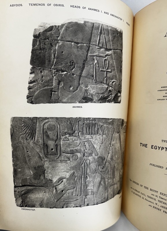 1902 Abydos Part I Flinders Petrie Egypt Archaeology Plates Illustrated gallery
