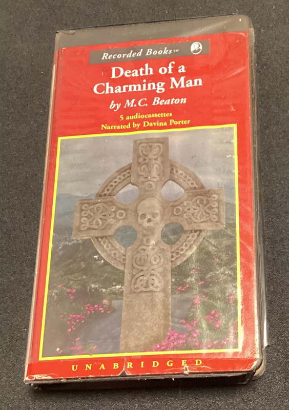 Death Charming Man M.C. Beaton Unabridged Audiobook 5 Cassette Tape Set Mystery