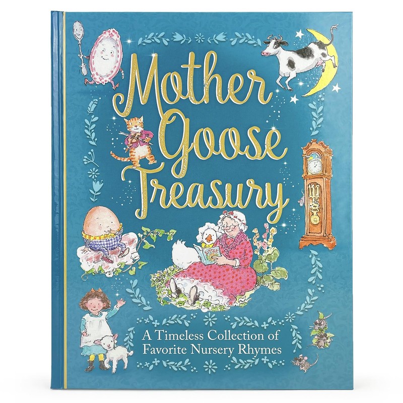 Mother Goose Treasury: A Beautiful Collection of Favorite Nursery Rhymes for…