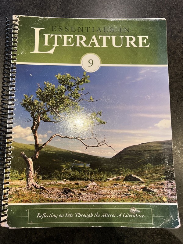 Essentials in Literature Level 9 Textbook by Matthew Stephens (2017, Spiral)