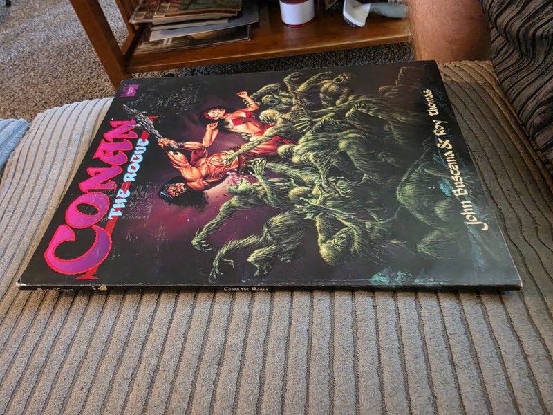 CONAN THE ROGUE - MARVEL GRAPHIC NOVEL -By John Buscema and Roy Thomas - NM- gallery