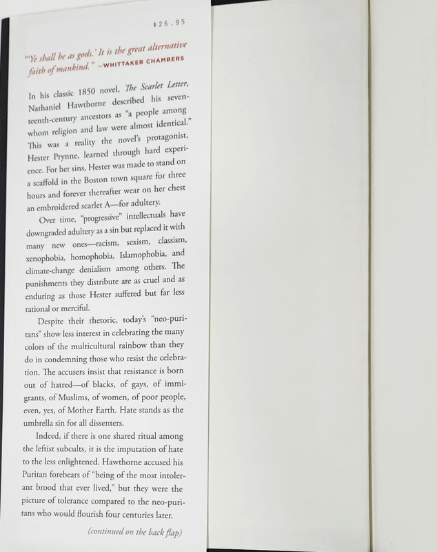 Scarlet Letters by Jack Cashill (2015 HC) Increasing Intolerance Cult Liberalism gallery
