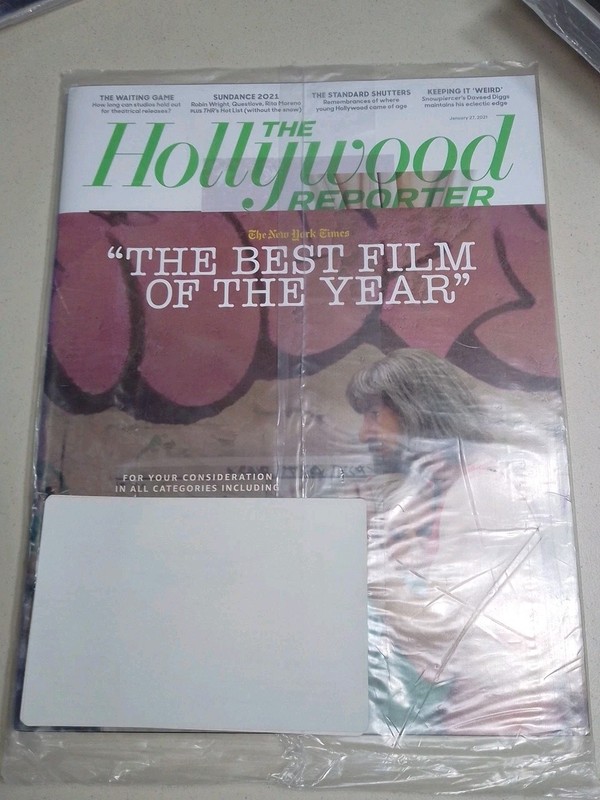 Brand New Sealed The Hollywood Reporter Magazine 2021 January 27