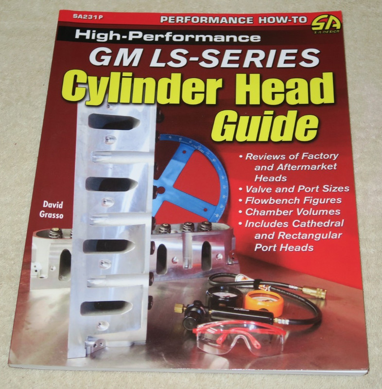 SA231P High Performance GM LS Series Cylinder Head Guide Flow Stock Aftermarket
