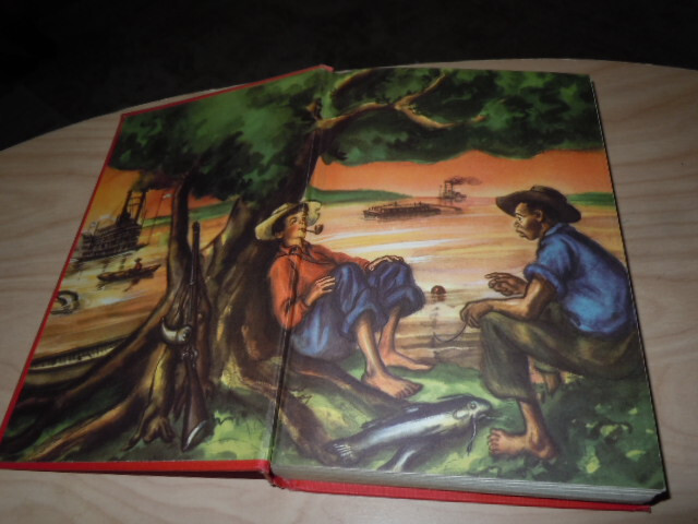 The Adventures Of Huckleberry Finn By Mark Twain. HC 1948 Grosset & Dunlap, Inc. gallery