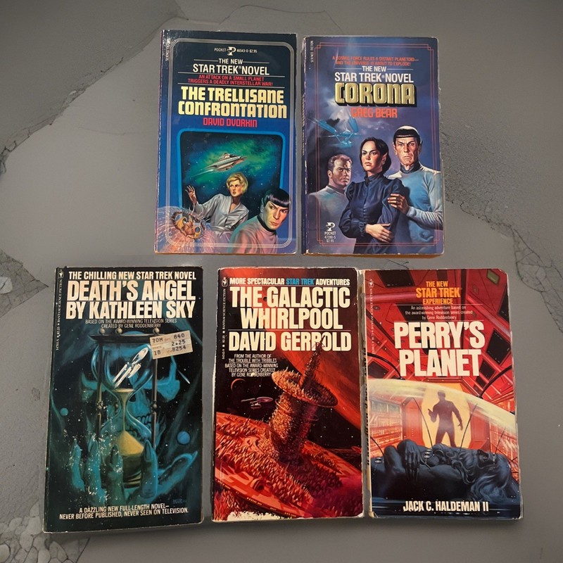 50 Vintage Star Trek Paperback Books From The 1980s ✨ Some Rare & Hard To Find gallery