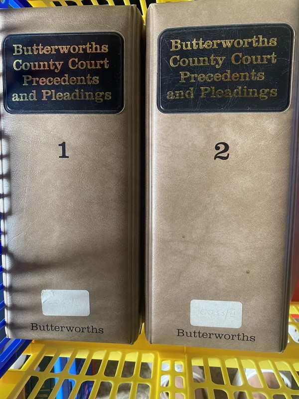 Butterworths County Court Precedents and Pleadings 1 & 2