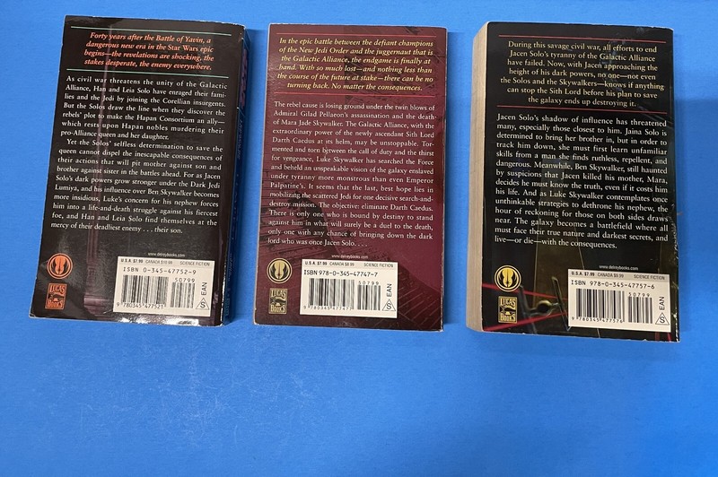 Star Wars Legacy of the Force Lot of 6 Paperbacks gallery