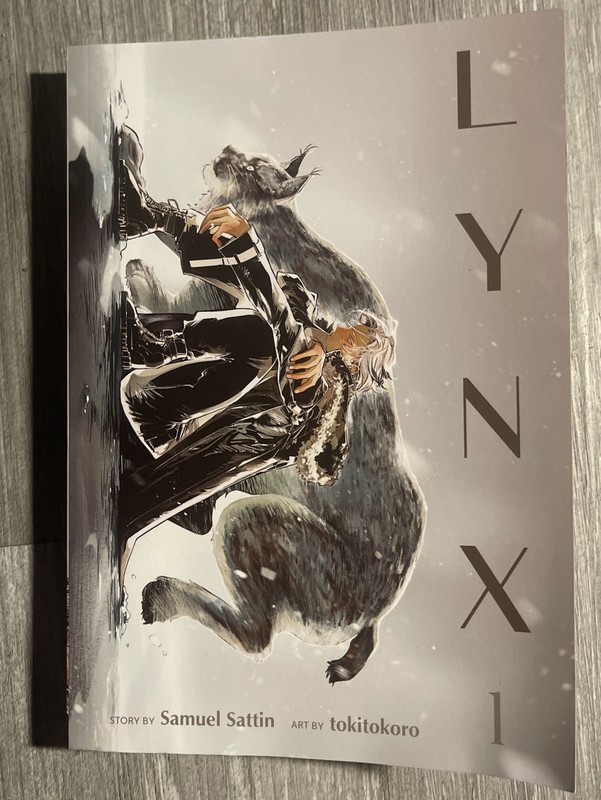 Lynx Volume 1 Samuel Sattin Art by tokitotoro Book paperback 1st edition USA