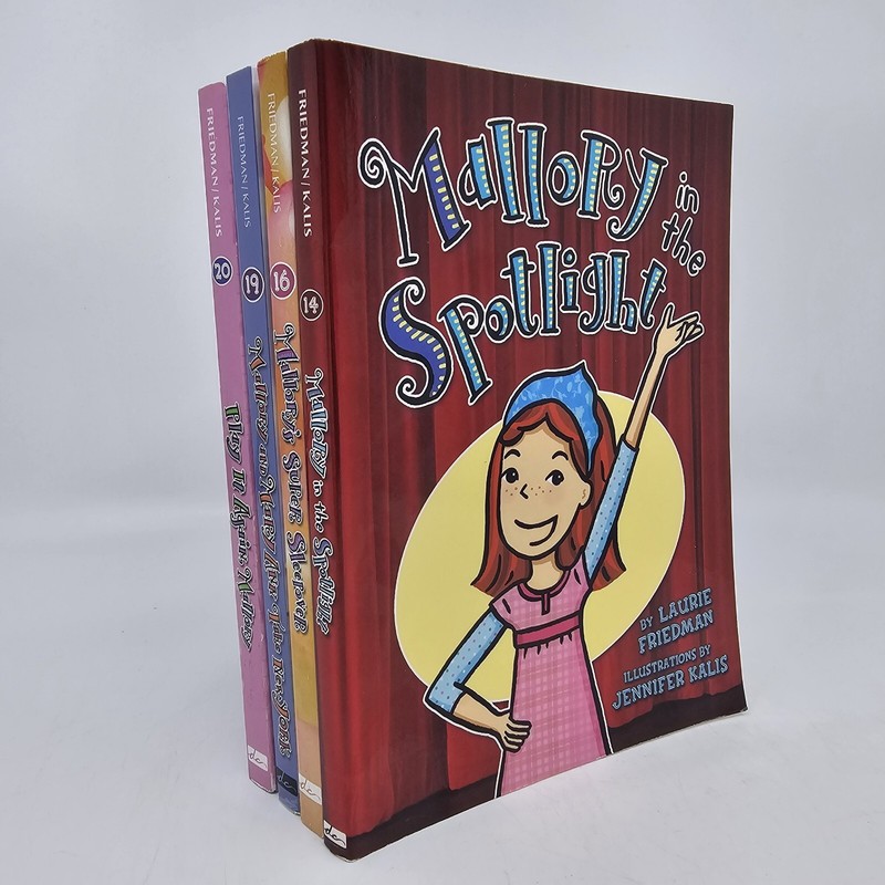 Mallory In The Spotlight Chapter Books 14, 16, 19 & 29 Laurie Friedman Lot of 4