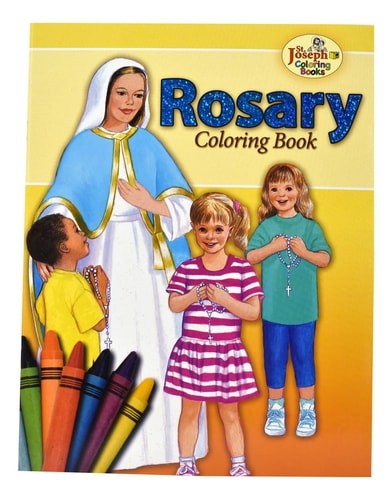 Coloring Book About the Rosary