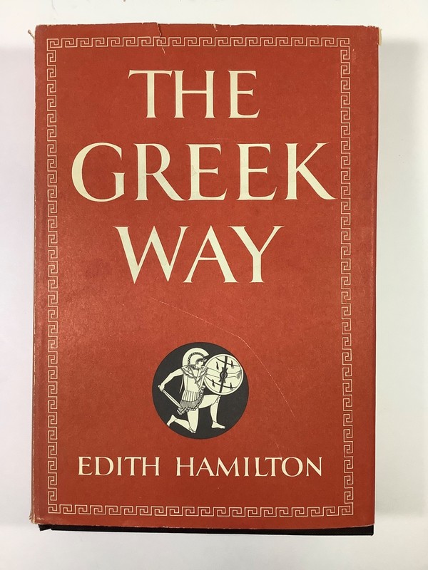 The Greek Way Edith Hamilton 1942 Book of the Month Club