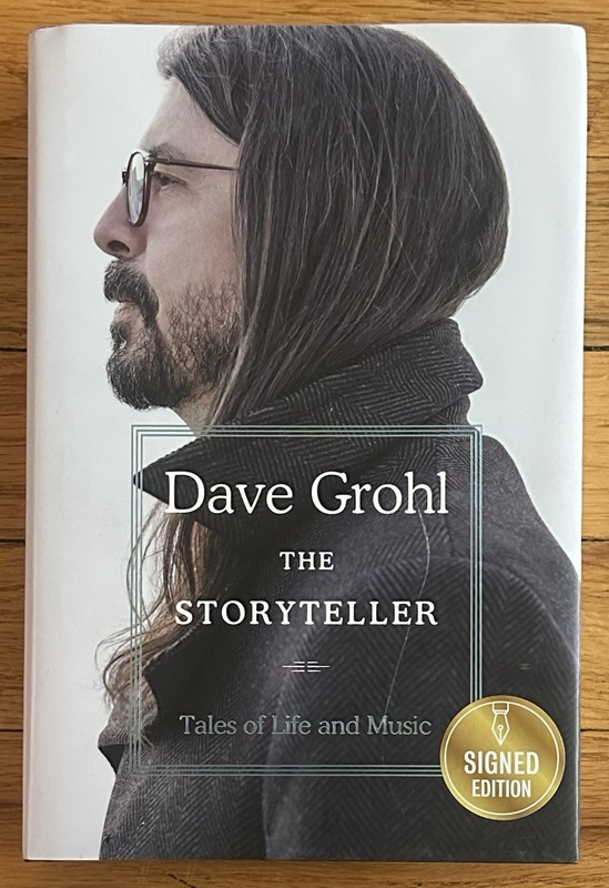 Dave Grohl SIGNED The Storyteller FIRST EDITION BOOK Foo Fighters Nirvana NEW! gallery