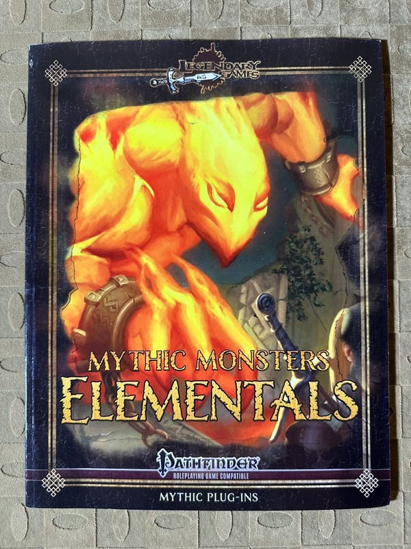 Mythic Monsters : Elementals, Paperback by Games, Legendary; Riggs, Alex; Nel…