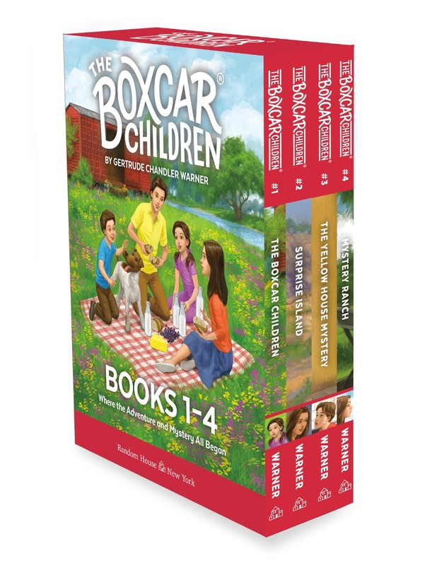 The Boxcar Children Mysteries Boxed Set 1-4: The Boxcar Children; Surprise I…