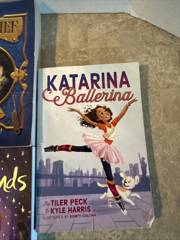 Teen Book Lot Of 5 Magic Thief, Star Friends, Katana Ballerina, Wolf Girl gallery
