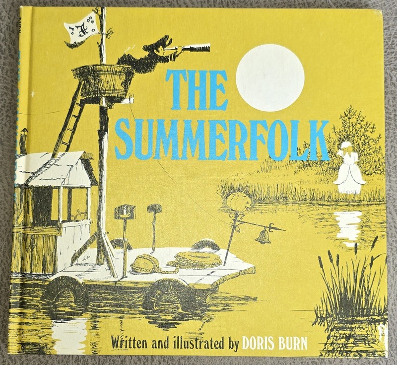 The Summerfolk by Doris Burn 1968 Vintage Hardcover Weekly Reader Book HC