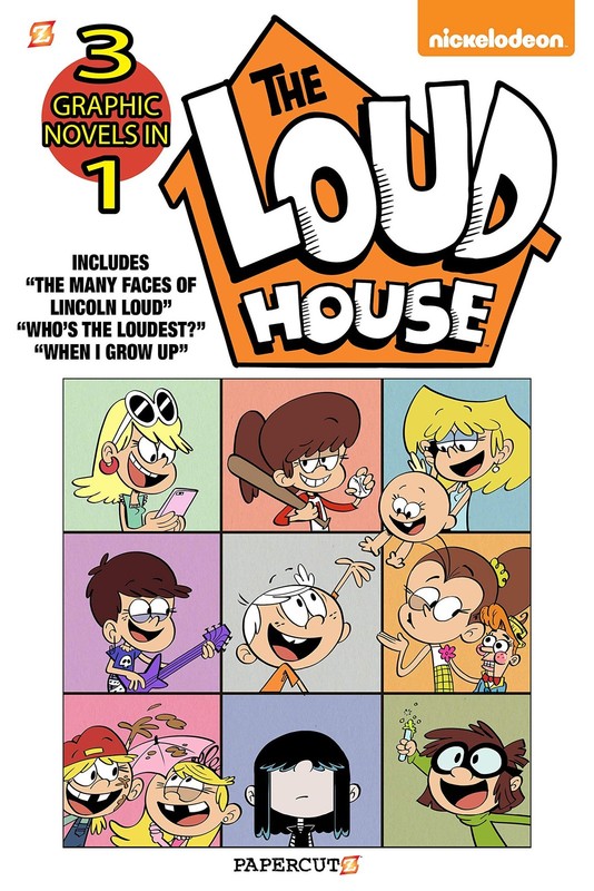The Loud House 3-in-1 #4: The Many Faces of Lincoln Loud, Who’s the Loudest?…