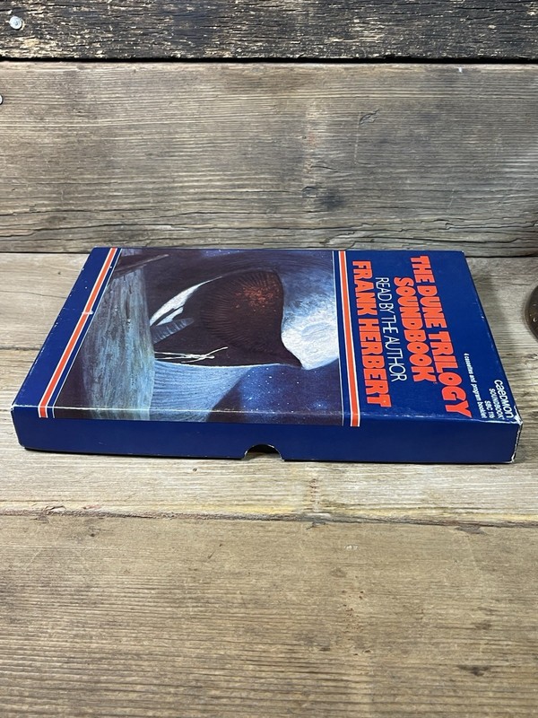 “THE DUNE TRILOGY SOUNDBOOK” FRANK HERBERT Caedmon SBC 116 SCARCE gallery