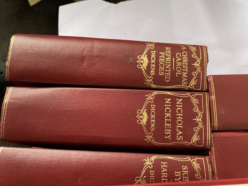Charles Dickens 16 Set Complete Collection 1930s Odhams Press Excellent Condtion gallery