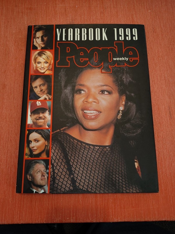 People Yearbook 1999 by People Books Editors Time Inc. (1999, Hardcover)