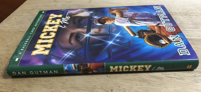 MICKEY & ME A Baseball Card Adventure Dan Gutman Hardcover w/ Jacket - First Ed gallery