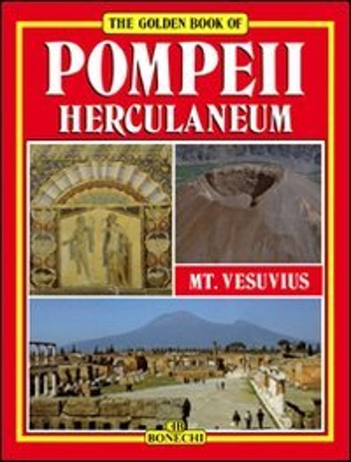 Golden Book on Pompeii Paperback STEFANO GIUNTOLI