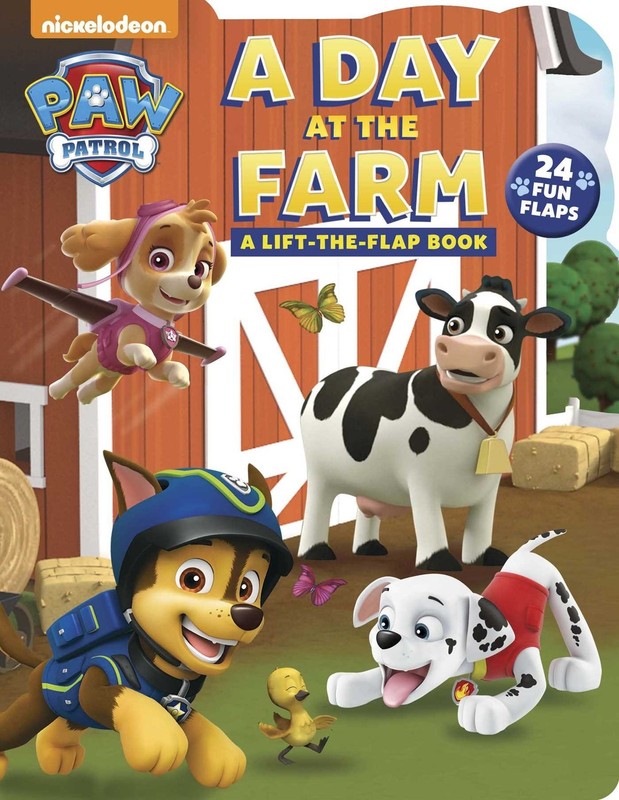Nickelodeon PAW Patrol: A Day at the Farm – board book Jackson, Mike|Stevens…