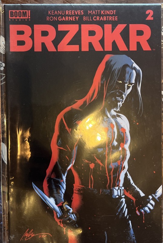 BRZRKR #1 2 3 4 5 6 7 8 9 10 11 12 Complete Boom! 2021 Set Run Keanu Reeves 1-12 gallery