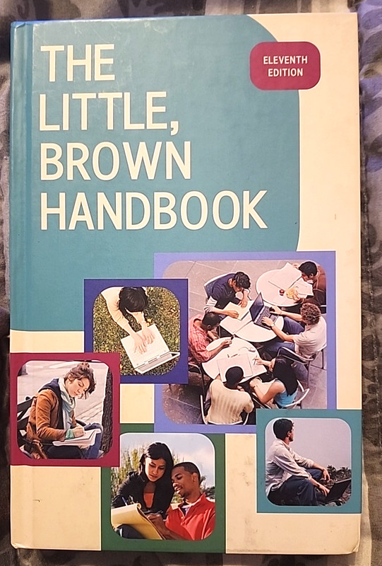 Little, Brown Handbook by Aaron & Ramsey Fowler 2008 Hardcover College Textbook