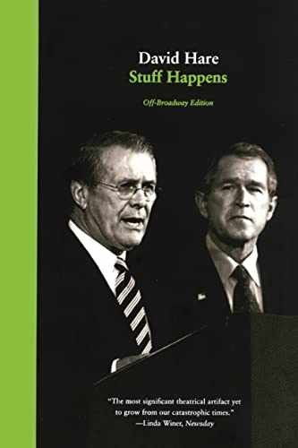 Stuff Happens: A Play – Paperback, by Hare David – Very Good